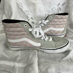 Vans Sk8 Hi Pro Checkered Sneakers